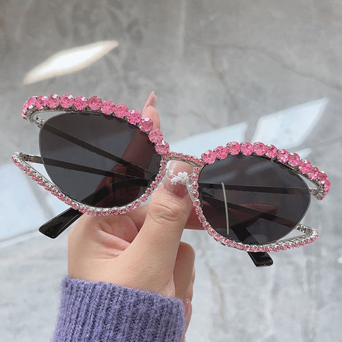 "Irish" Luxury Fashion Rhinestone Sunglasses Weekend Shade Sunglasses