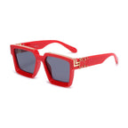 "Tampa Vibes" Retro Square Sunglasses
