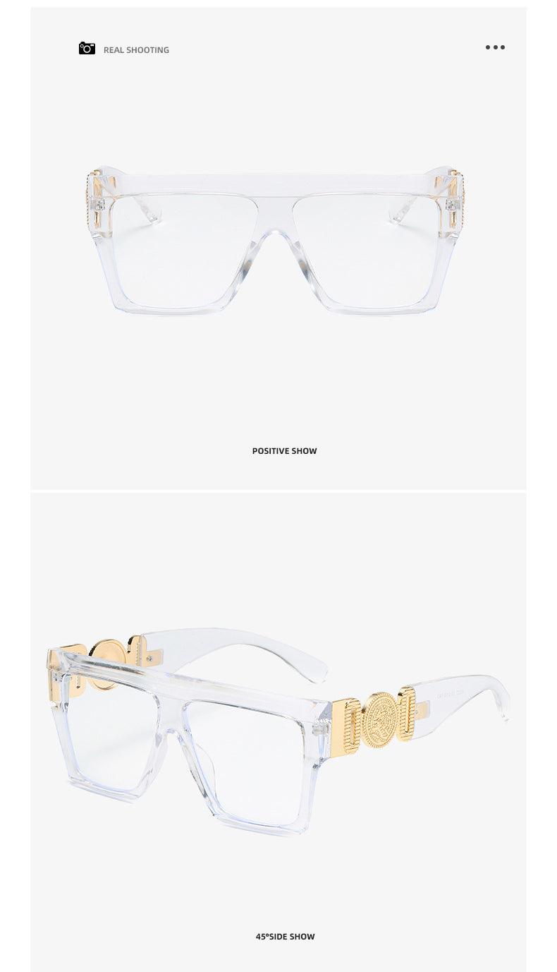 Vegas Vibes Square Plastic Frame Sunglasses - Weekend Shade Sunglasses