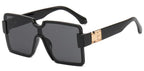 Oversize Rimless Fashion Sunglasses