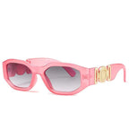 Plastic Square Reflective Sunglasses - Weekend Shade Sunglasses