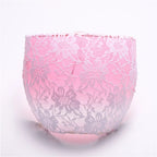 Floral Lace Oversize Shield Sunglasses