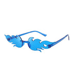 Steam Punk Fire Flame Party Sunglasses