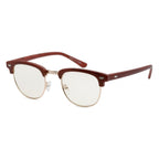 "Hipster" Clear Lens Sunglasses - Weekend Shade Sunglasses
