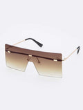 Fashion Shield Square Sunglassss - Weekend Shade Sunglasses