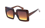 "Venus" Square Trendy Fashion Sunglasses - Weekend Shade Sunglasses