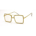 Square Rhinestone Frames - Weekend Shade Sunglasses