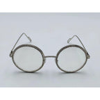 Round Rhinestone Glasses - Weekend Shade Sunglasses