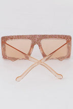 Druzy Plastic Square Sunglasses - Weekend Shade Sunglasses