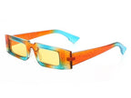 Slim Vintage Rectangle Sunglasses - Weekend Shade Sunglasses